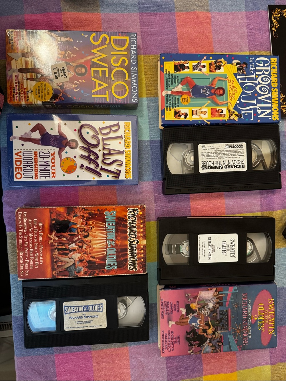 VHS tapes
